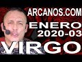 Video Horóscopo Semanal VIRGO  del 12 al 18 Enero 2020 (Semana 2020-03) (Lectura del Tarot)