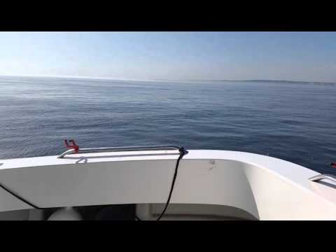 Motoring in from offshore at 25 knots