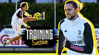 JUVENTUS PREPARES TO FACE MONZA | TRAINING