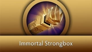 Dota 2 Chest Opening: Immortal Strongbox