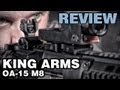 King Arms OA-15 M8 Airsoft Review / Shooting Range Test - EpicAirsoftHD