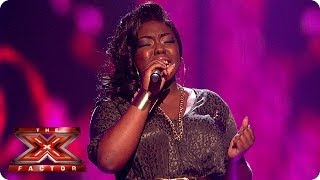 Hannah Barrett sings Wrecking Ball by Miley Cyrus - Live Week 5 - The X Factor 2013