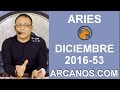 Video Horscopo Semanal ARIES  del 25 al 31 Diciembre 2016 (Semana 2016-53) (Lectura del Tarot)