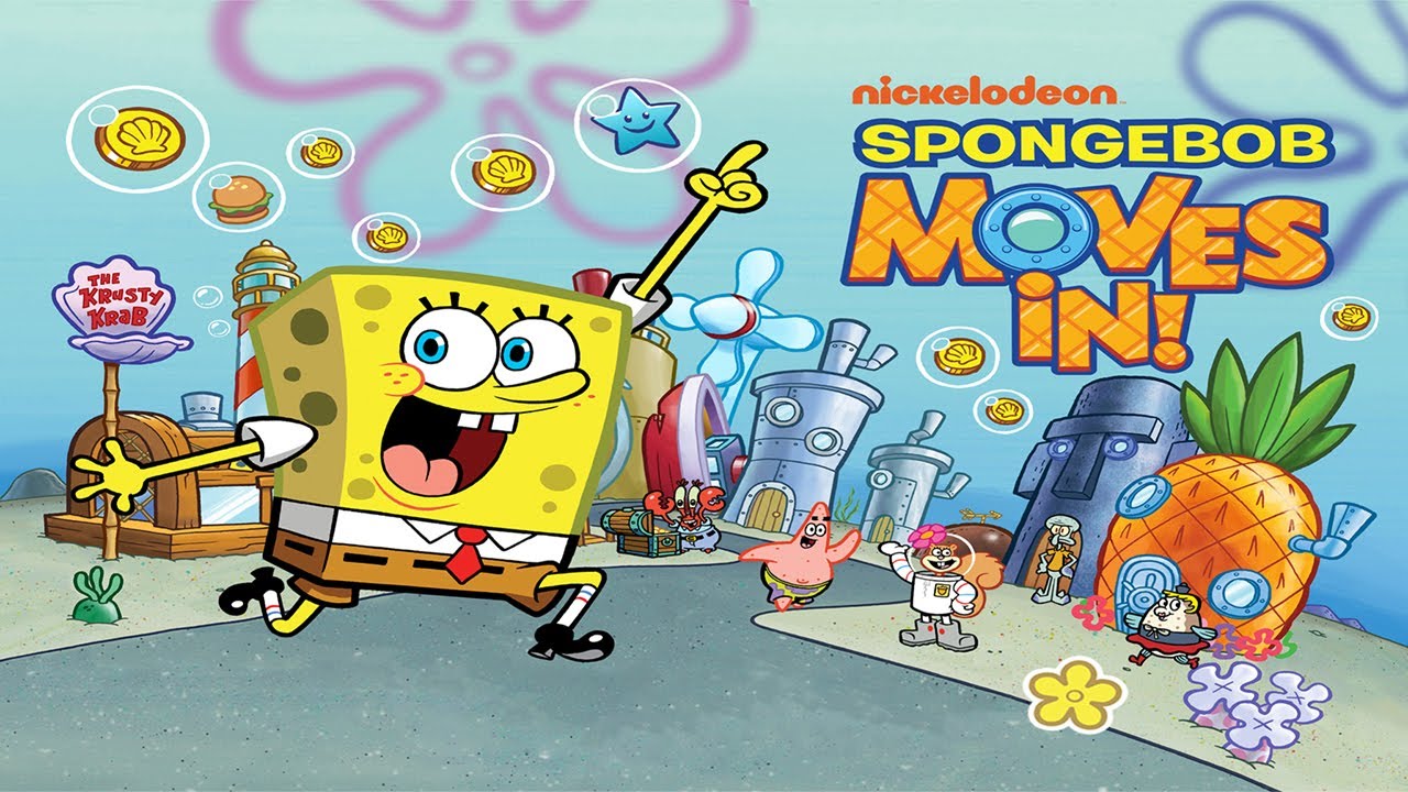 spongebob moves in