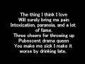 Pierce The Veil ft. Kellin Quinn - King For A Day Lyrics.
