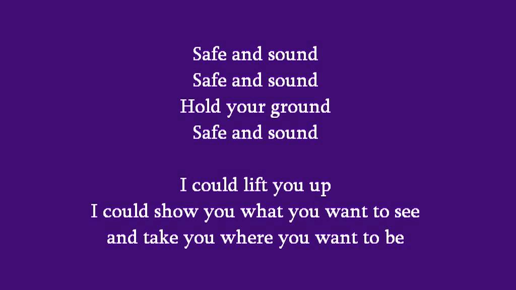 Capital Cities - Safe and Sound ♪ Lyrics - YouTube