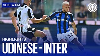 UDINESE vs INTER 3-1 | HIGHLIGHTS | SERIE A 22/23 ⚫🔵?
