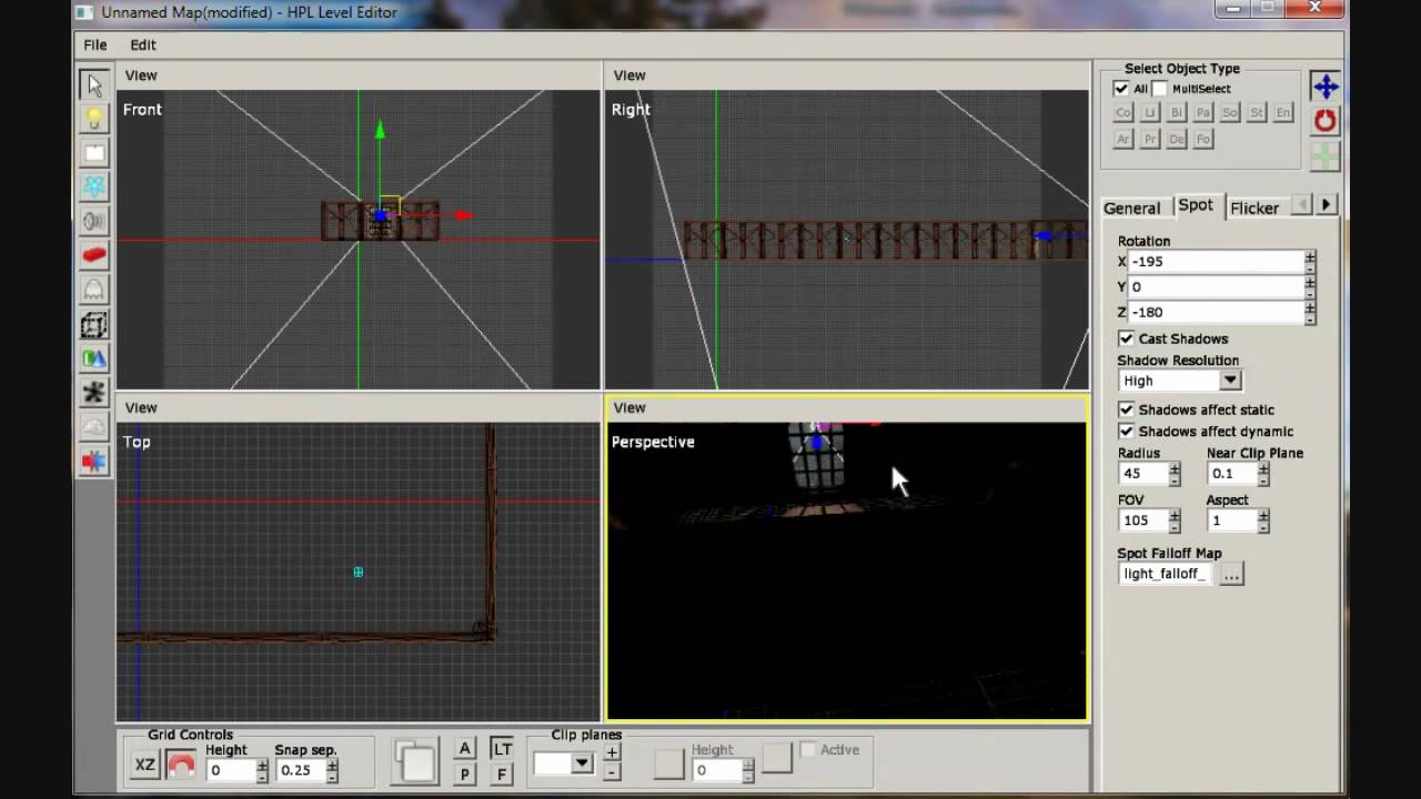 Amnesia (HPL Engine) Level Editor - windowlightlapse - YouTube