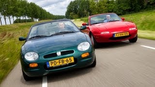 Classics Dubbeltest - MGF vs. Mazda MX-5