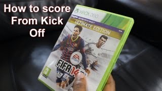 FIFA 14 | How to Score From Kick Off