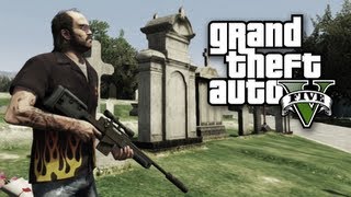 GTA V - Quem está enterrado no Cemitério de Los Santos? (sem spoilers)