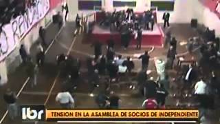 Independiente Fans Attack the President and the Directors