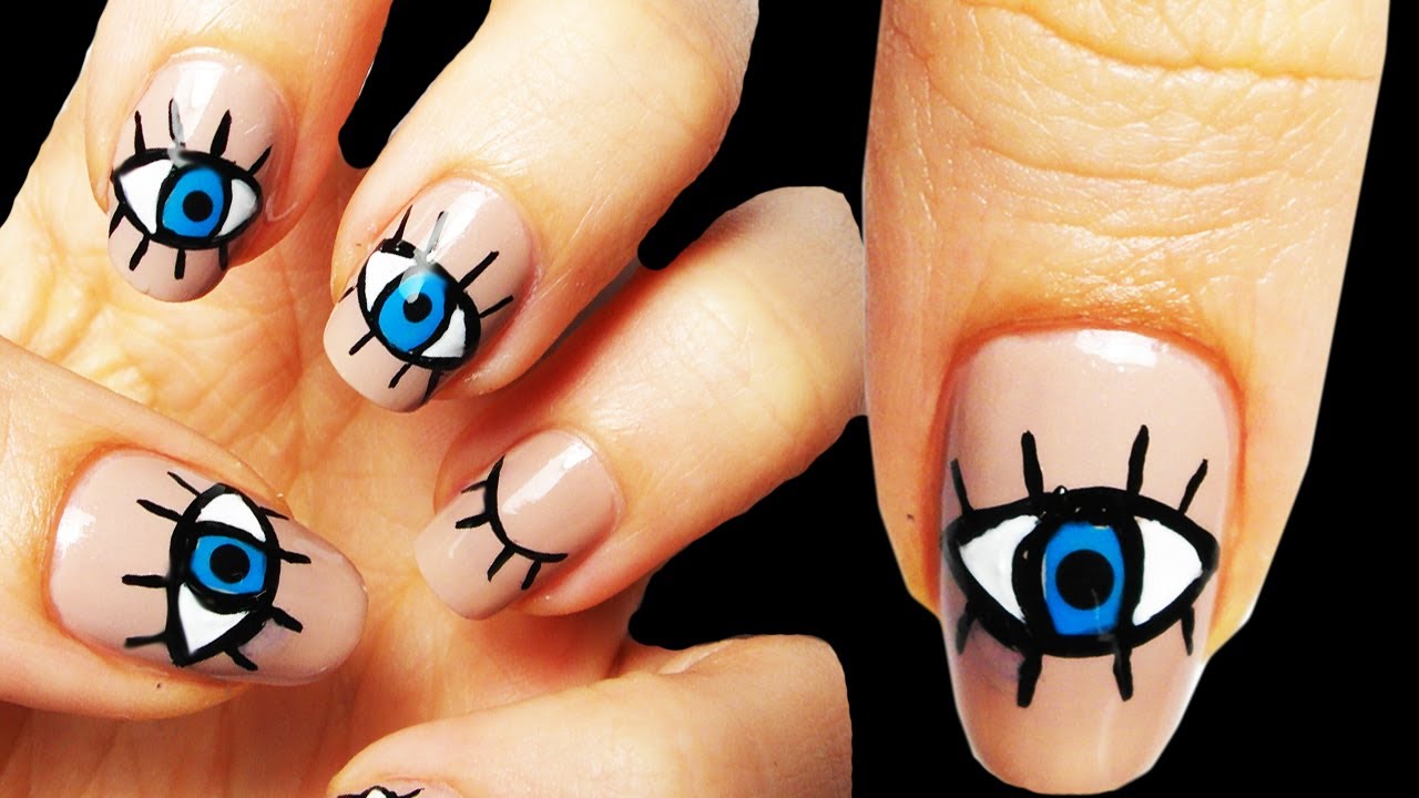 Eye Nail Art Tutorial | eye occhio nail art tutorial youtube Eye Nail Art Tutorial | eye occhio nail art tutorial youtube