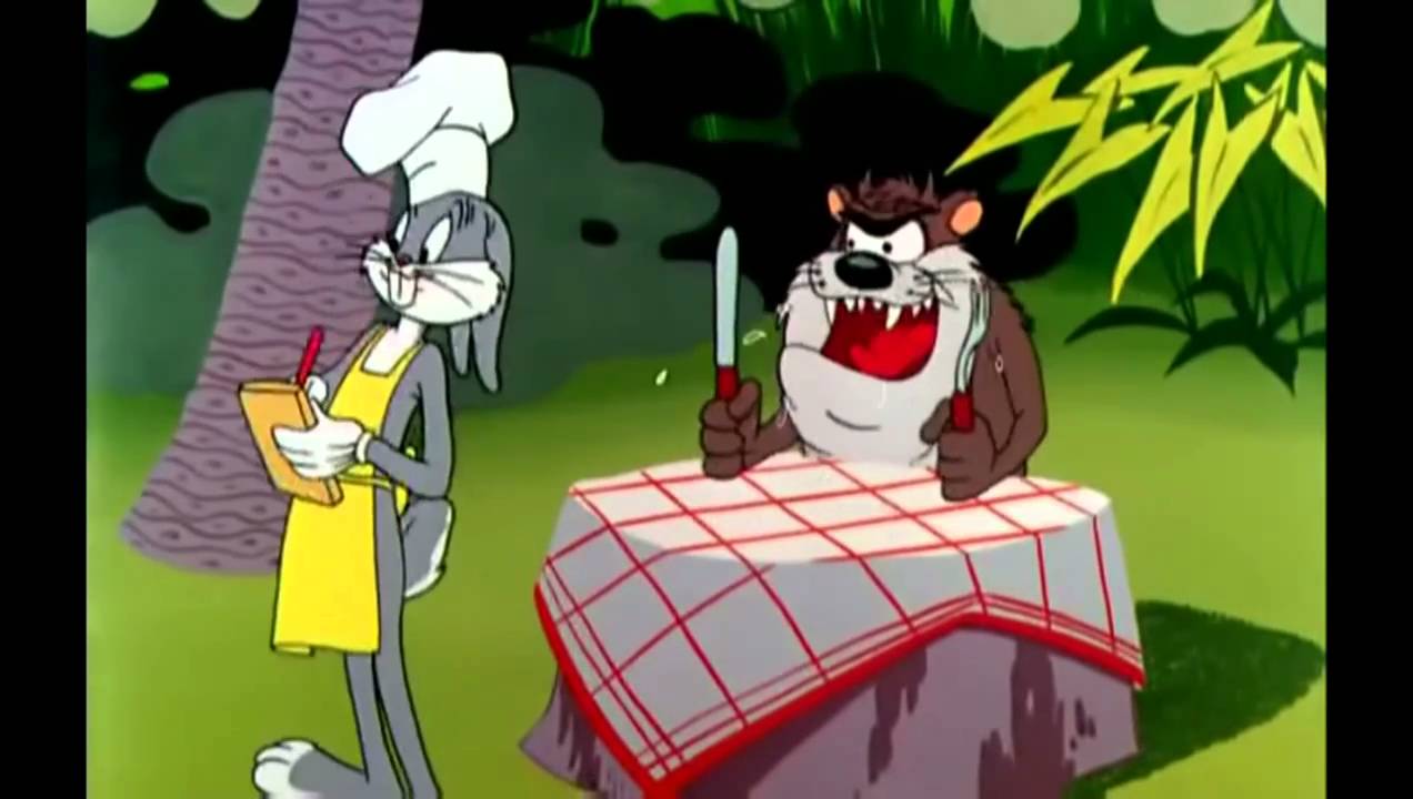 Wild Turkey Surprise Bugs Bunny and Taz Full Clip HD - YouTube