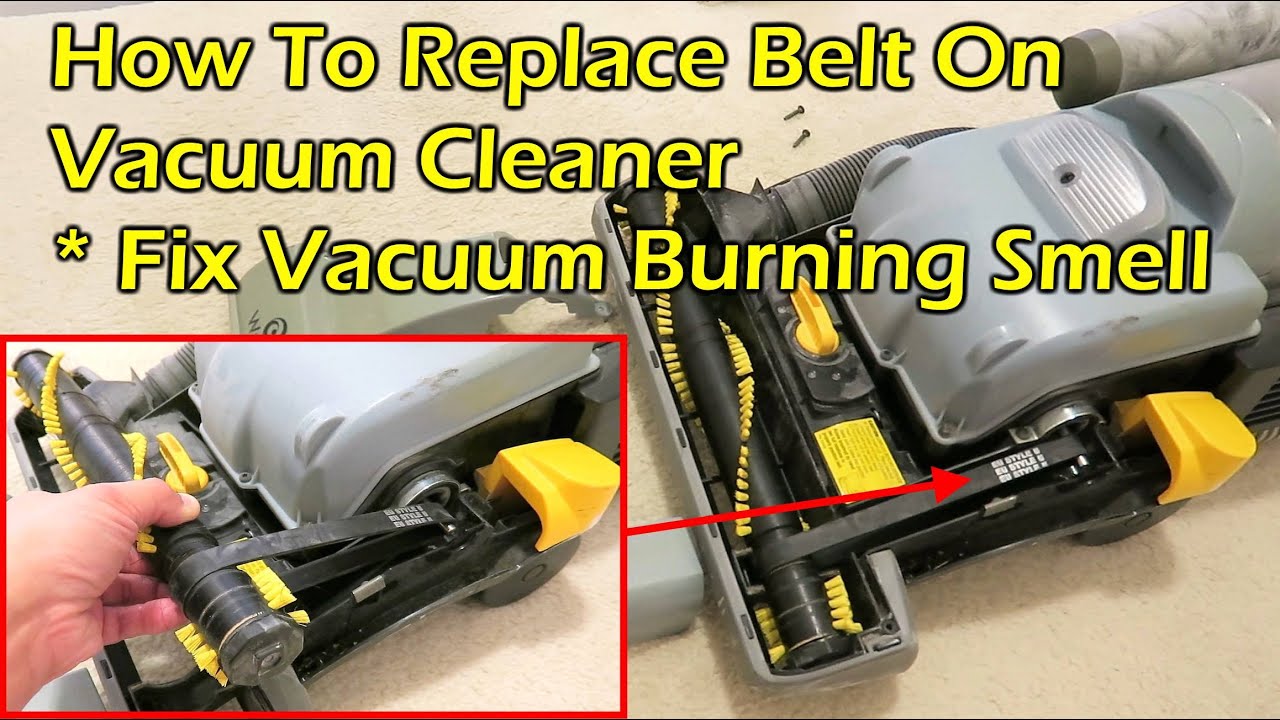 How To Change Vacuum Cleaner Belt YouTube