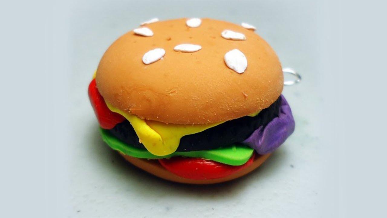 How to Make a Hamburger Out of Clay How to Make a Hamburger Out of Clay