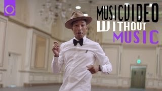 Happy - Pharrell Williams (No Music Musicvideo) #HAPPYDAY