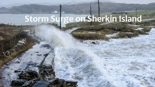 Storm Surge on Sherkin Island - 6th January 2014 - Video by Robbie Murphy