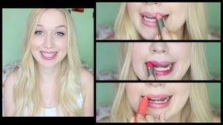 Neues Catrice Sortiment | Lippenprodukte + Lippenswatches