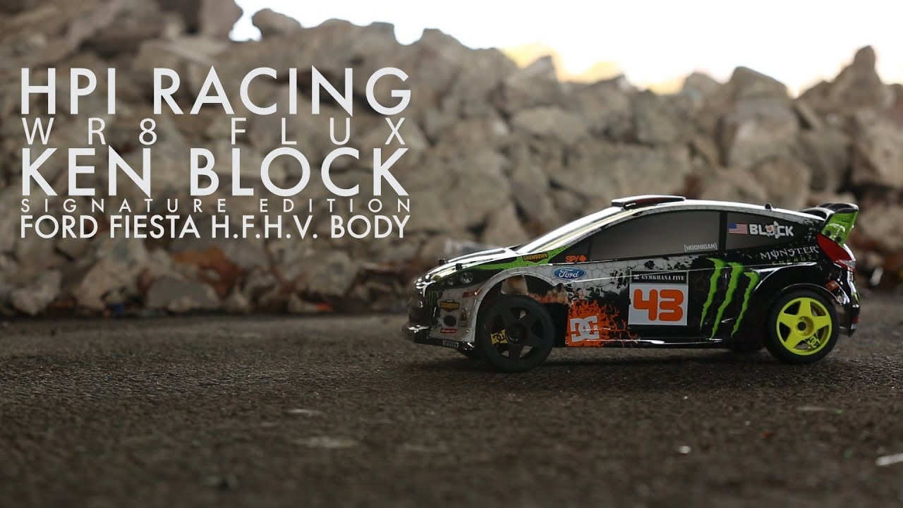 KEN BLOCK HPI RACING WR8 FLUX shreds FDR - YouTube