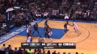 ALL POINTS: Kevin Durant career high 54 points vs Golden State Warriors. 18/01/14