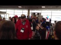 WWII Vets Welcomed At Reagan I airport In DC