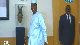 Rencontre entre S.E.M. Ali Bongo Ondimba et S.E.M. Idriss Deby Itno 
