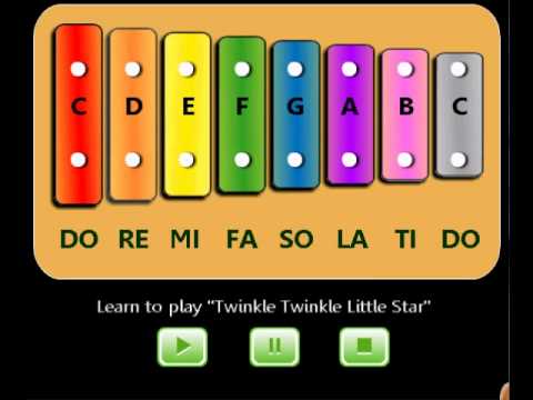 Little Xylophone - How to play "Twinkle Twinkle Little Star" (basic