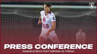 Verona-Torino: la conferenza stampa di Ricci