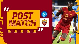 TAMMY ABRAHAM | POST MATCH INTERVIEW | NAPOLI-ROMA