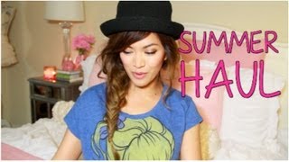 Summer Haul! ♡ Zara, TopShop, Nike, Nordstrom, + more! - ThatsHeart