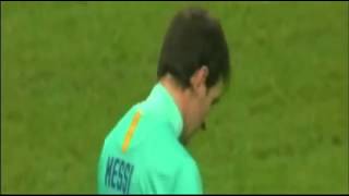 Messi funny penalty- yellow carded!!