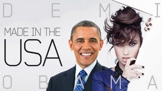 Barack Obama Singing Made in the USA by Demi Lovato