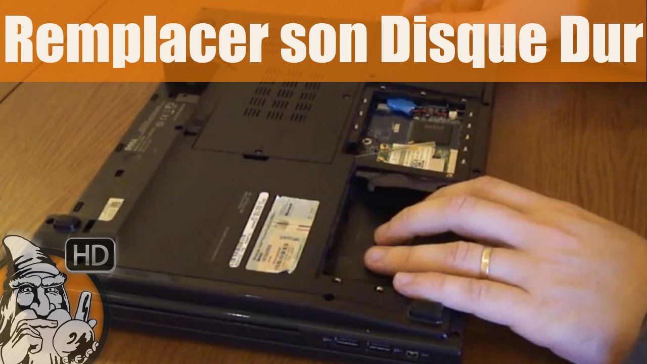 Comment remplacer disque dur pc portable? YouTube