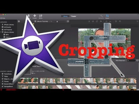 how to crop a video on imovie mac