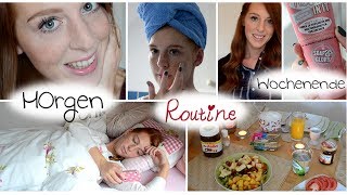 Meine Morgenroutine/ Morning Routine: Get ready with me am Wochenende