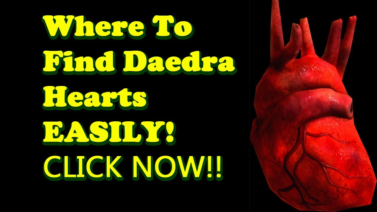 where to get daedra hearts in skyrim