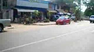 Cycling in Vientiane Laos