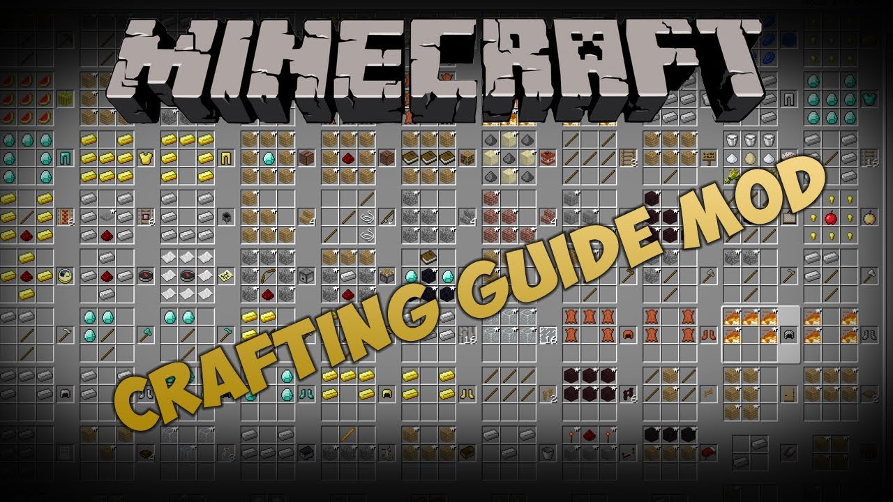 Minecraft Mods - Crafting Guide Mod (Minecraft 1.2.5) - YouTube