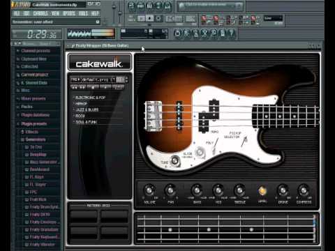 CakeWalk Studio Instruments en FL Studio 9 - YouTube