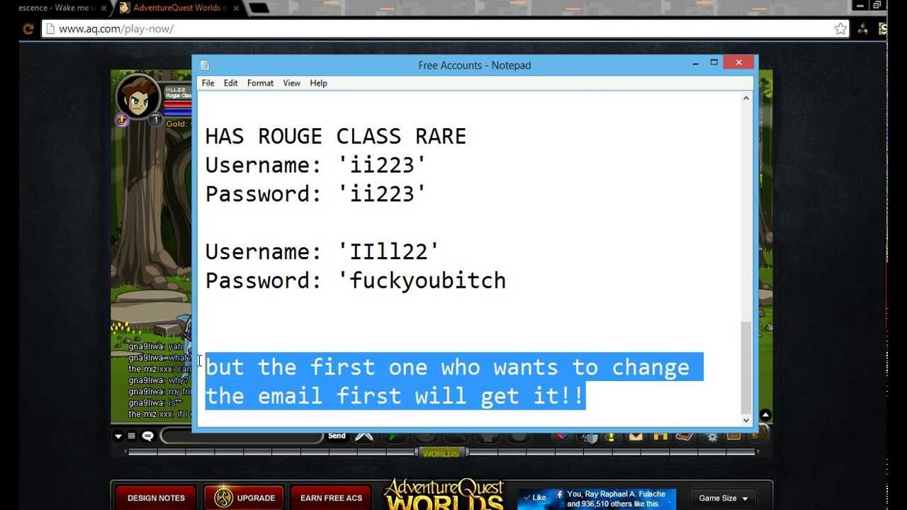 password free account password free account