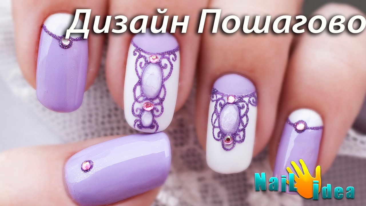 Дизайн гель лаком пошагово с Дизайн гель лаком пошагово с