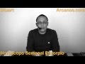 Video Horscopo Semanal ESCORPIO  del 4 al 10 Enero 2015 (Semana 2015-02) (Lectura del Tarot)