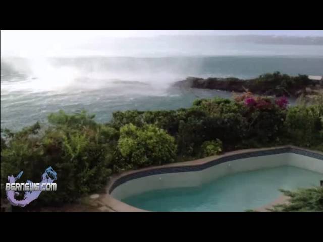 Tornado Approaches Land In Somerset, Bermuda, Oct 28 2012