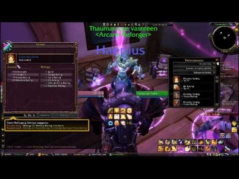 WoW - Pawn and Reforgenator addons - YouTube