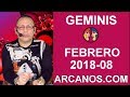 Video Horscopo Semanal GMINIS  del 18 al 24 Febrero 2018 (Semana 2018-08) (Lectura del Tarot)