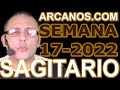 Video Horscopo Semanal SAGITARIO  del 17 al 23 Abril 2022 (Semana 2022-17) (Lectura del Tarot)