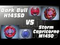 Dark Bull H145sd Vs Storm Capricorne M145q - Amvbb Beyblade Battle 