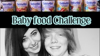 Baby Food Challenge! mit meinem Bruder!