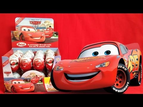 Cars 2 Kinder Surprise Chocolate Egg - Lightning McQueen - YouTube